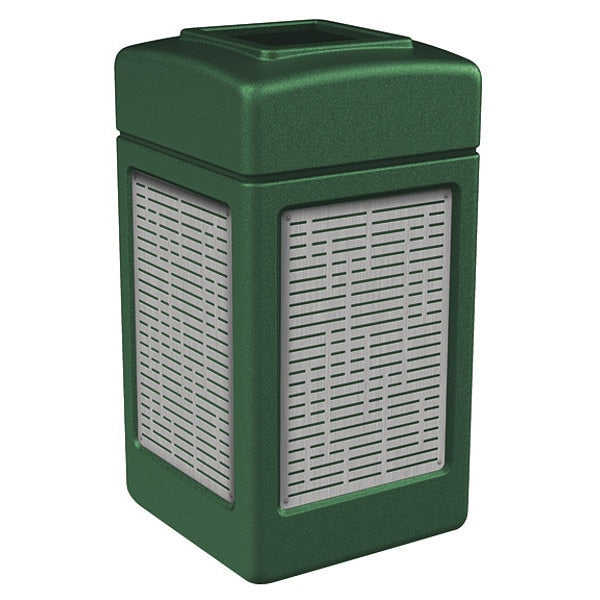 42 gal Trash Can, Green