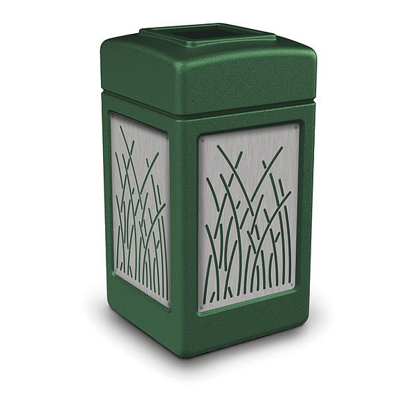 42 gal Trash Can, Green