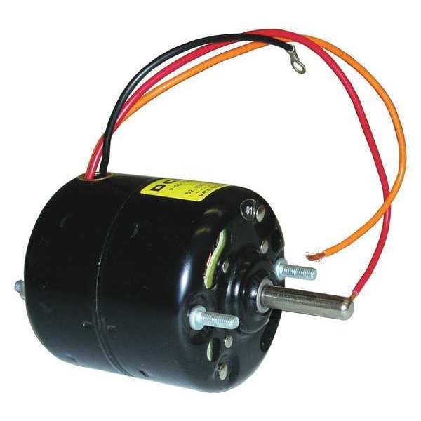 Heater Motor, 2 Speed, CW, Ext Ground