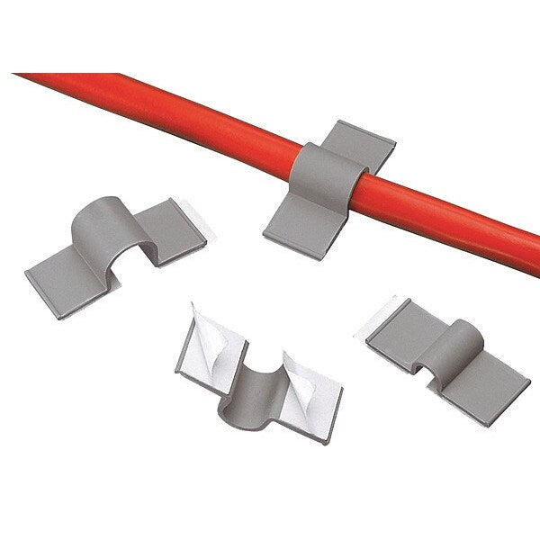 Wire Clip, Gray, 0.12