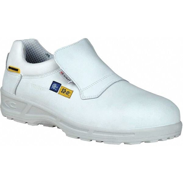 Steel ToeShoe, Wht, W, Men10.5, Women12.5, PR