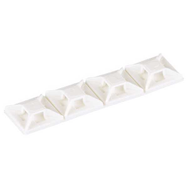Cable Tie Mount, Adhesive Backed, PK1000