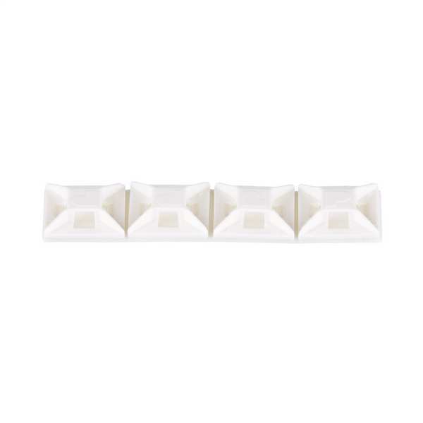 Cable Tie Mount, Adhesive Backed, PK1000