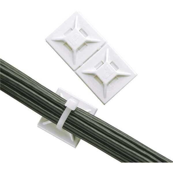 Cable Tie Mount, 4-Way, PK500