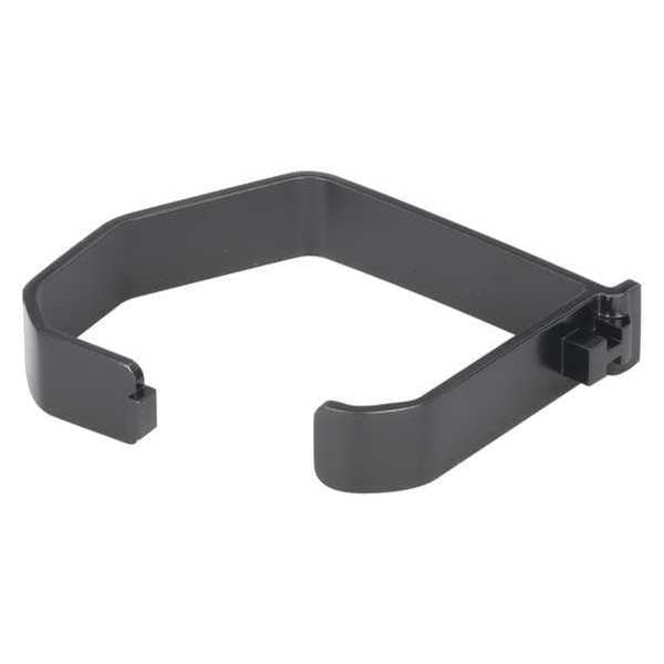 DIN Wiring Duct Wire Retainer, Gray, PK10