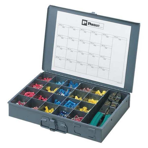 22-10 AWG Wire Termination Kit w/Tool 600 Piece