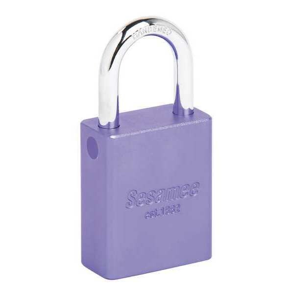 Alum Safety Lockout Padlock, KA, Purple