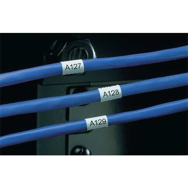 Vinyl Cloth Label Cassette, 1x1.25, PK5000