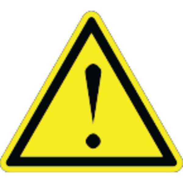 Pictogram Label, General Warning, PK10