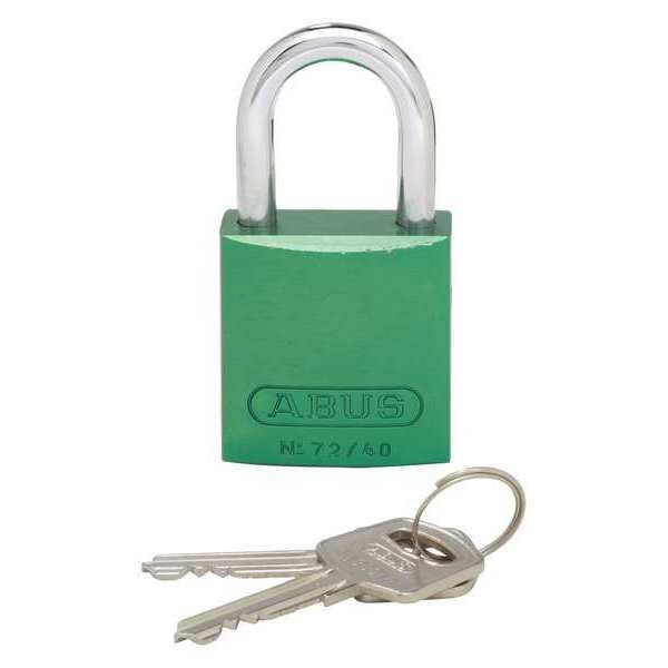 Safety Lockout Padlock, Body Color: Green