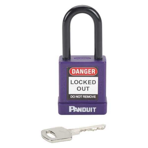 Safety Lockout Padlock, Body Color: Purple