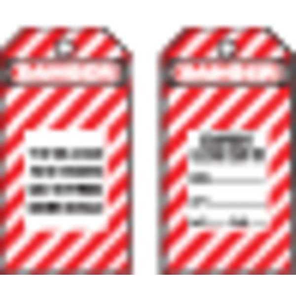 Tag, Danger This Tag, ., Rd/bl/wh, PK5