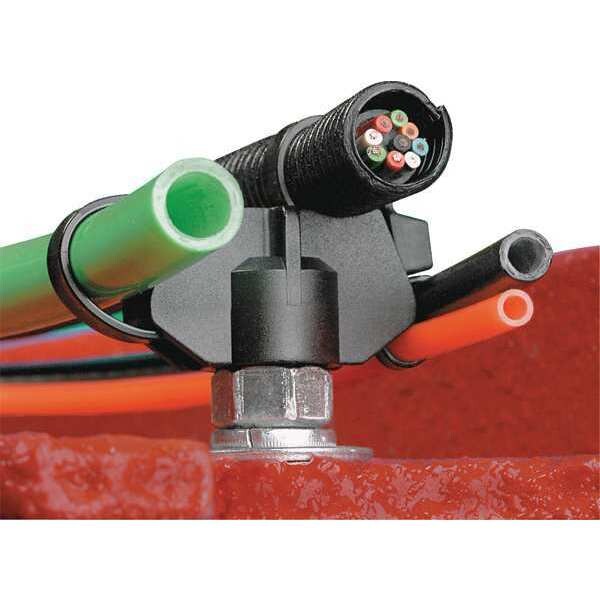 Cable Tie Mount, Threaded Stud, PK500