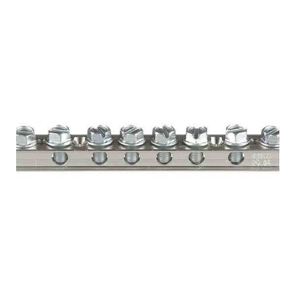 Universal Grounding Bar, 14-4 AWG, 6 Port