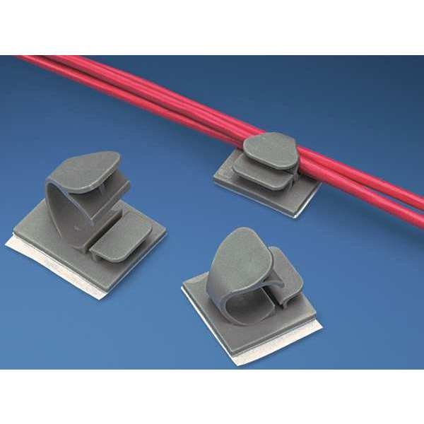 Wire Clip, Adhesive Backed, PK50