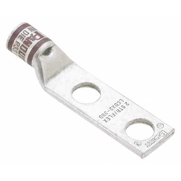 Stdflex Lug, 1/0 Awg, .63in Space, Wdw