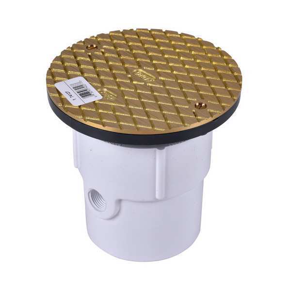Barrel, Base: PVC, Strainer: Round, Cleanout