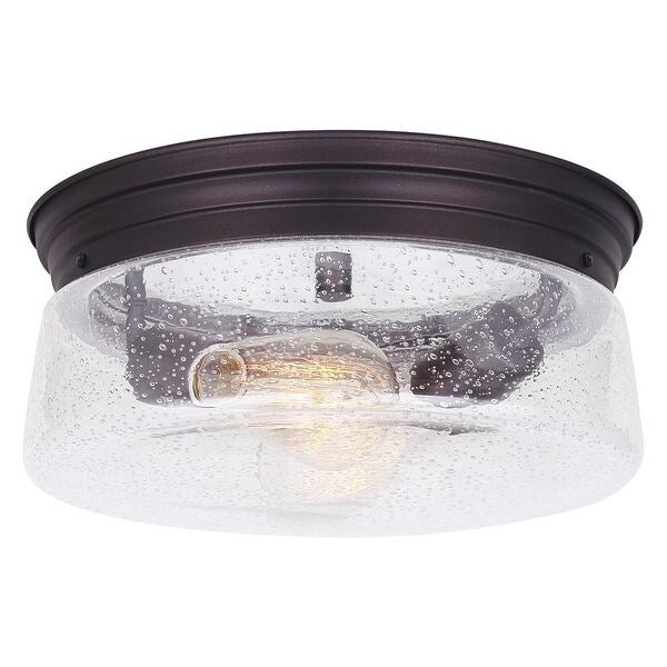 Flush Mount Light, 2 Light, 60W, 12