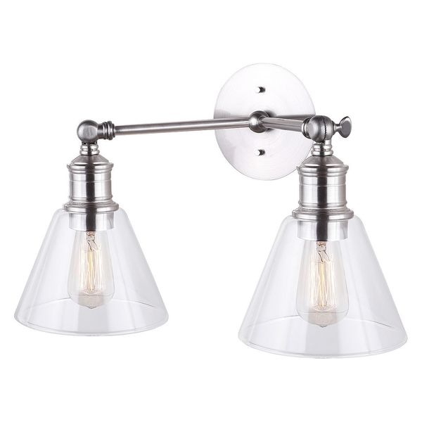 Vanity Lightng, 2 Lght, 100W, 17x10.25x9.5