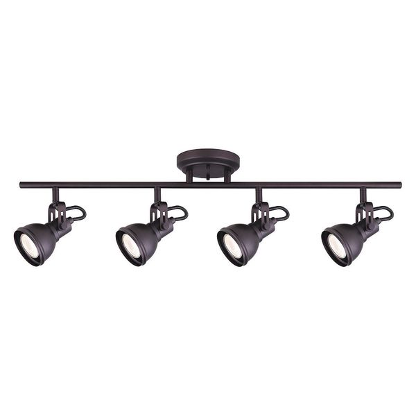 Four Light Track, 50W, 29x8-1/2x5