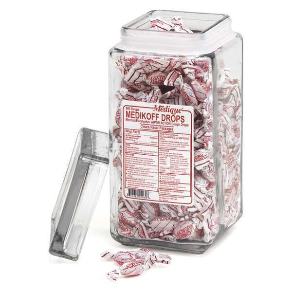 Medikoff Drops, Glass Jar, 600 Drops