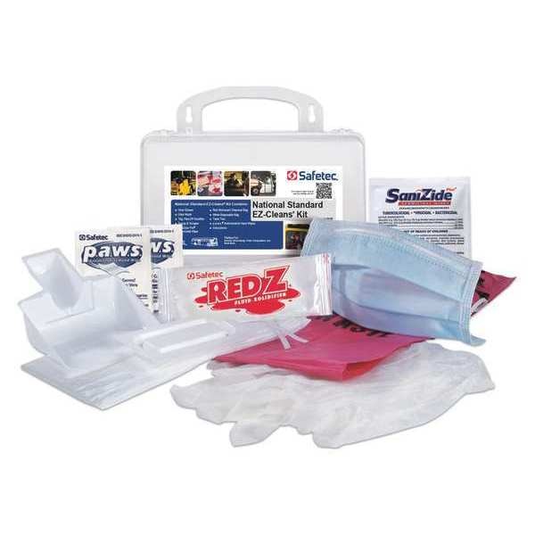 Body Fluid Clean Up Kit, Plastic Case