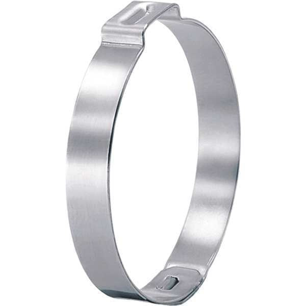 Hose Clamp, 1-Ear Interlock, 24-27.1mm, SS