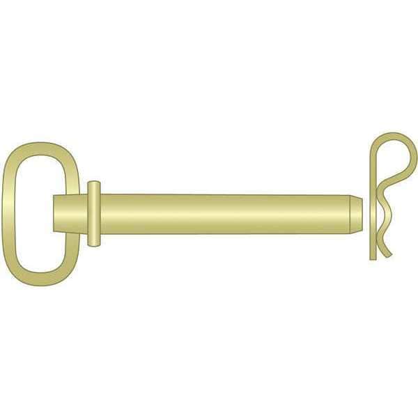 Hitch Pin Round Handle, 3/4