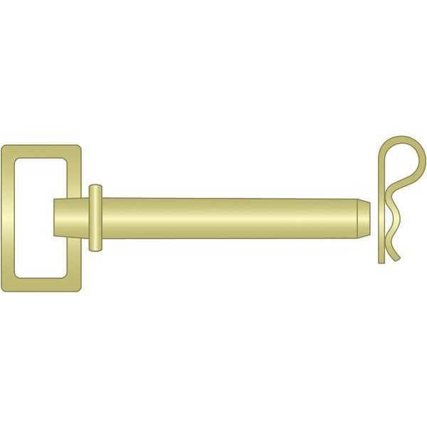Hitch Pin Square Handle, 3/4