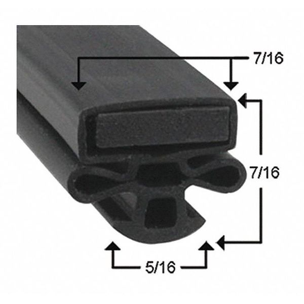 Door Gasket, 21-3/4