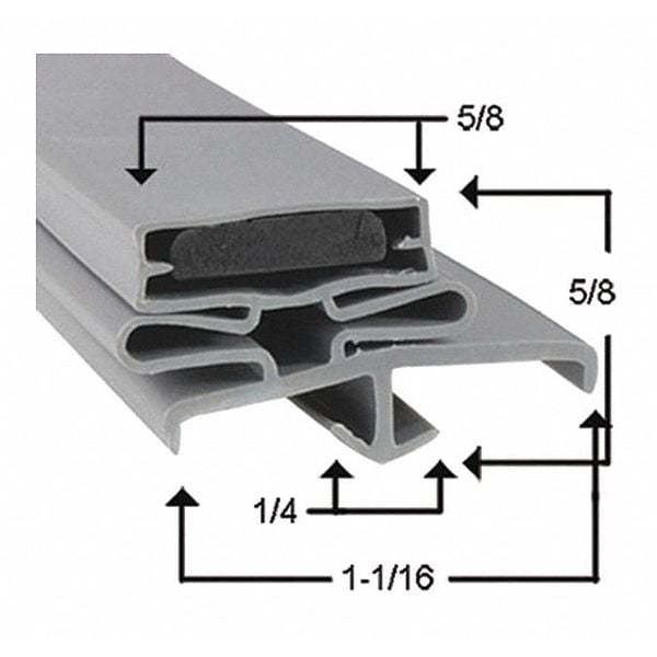 Door Gasket, 21-1/8