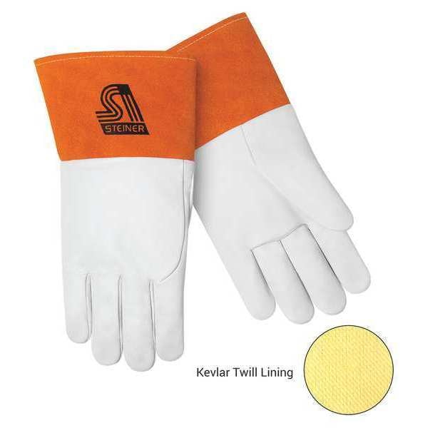 TIG Welding Gloves, Goatskin Palm, M, PR
