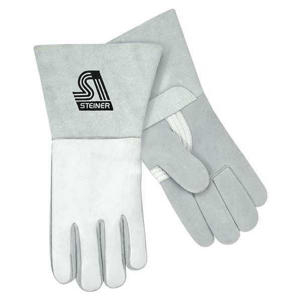 MIG/Stick Welding Gloves, Elkskin Palm, XL, PR