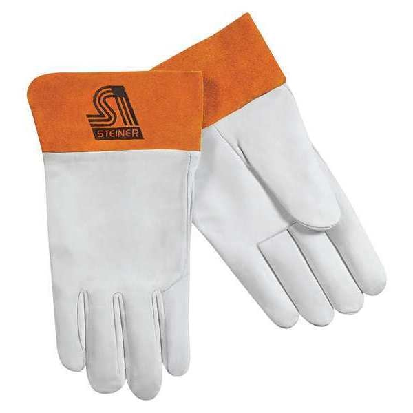 TIG Welding Gloves, Kidskin Palm, L, PR