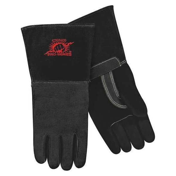 MIG Welding Gloves, Pigskin Palm, XL, PR