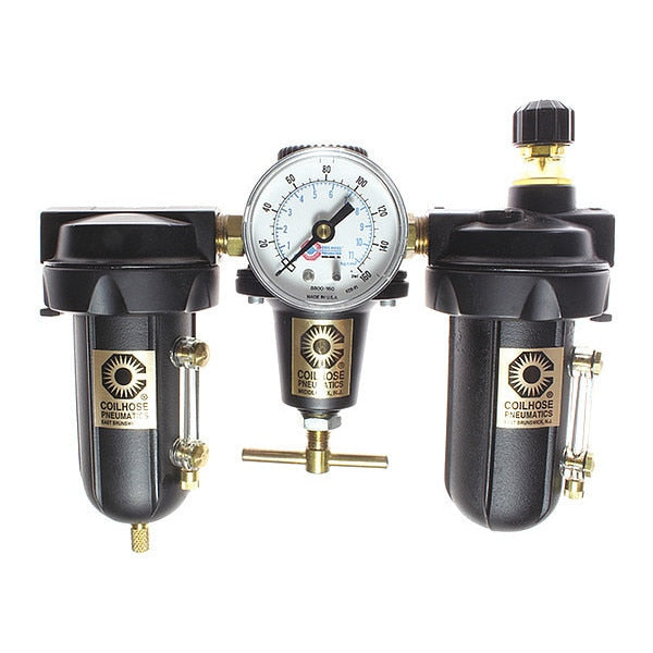 F/R/L Trio W/Metal Bowl Automatic Drain 1/4
