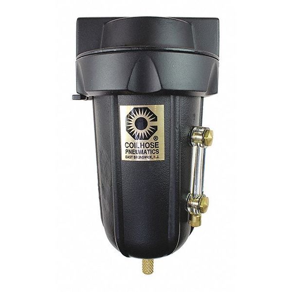 Filter W/Drain Metal Bowl 12 Micron Element 1