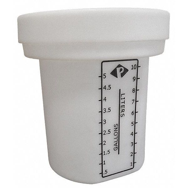 Solid Top Process Tank Nat XLPE 5 Gal