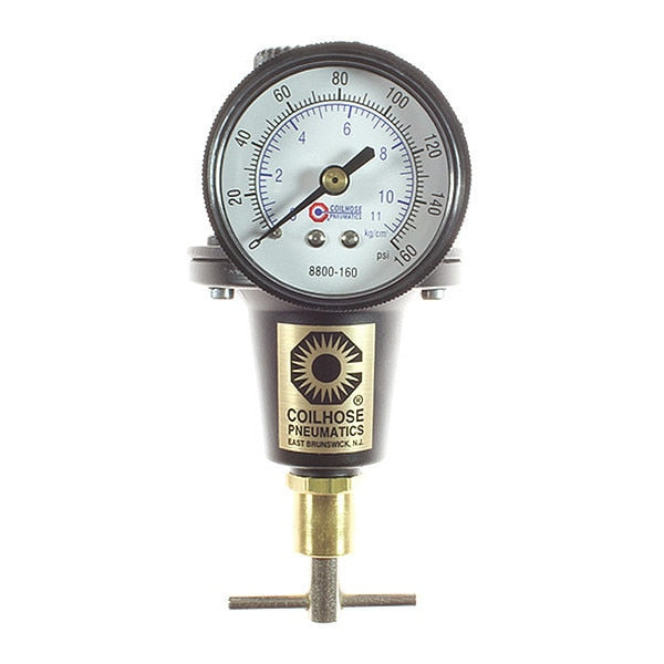 Regulator W/Gauge Tamperproof 1/2
