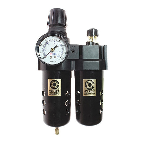 F/R/L Trio W/Automatic Drain Gauge 1/2