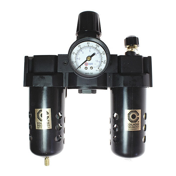 F/R/L Trio W/Automatic Drain Gauge 1/2