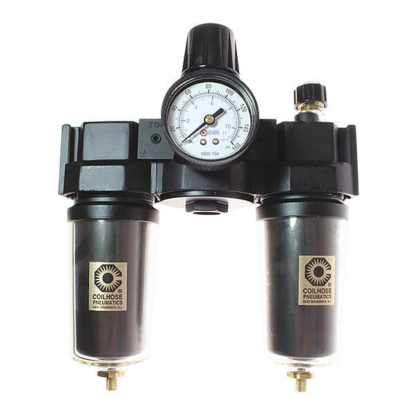 F/R/L Trio W/Gauge Metal Bowl Sight Glass 1/2