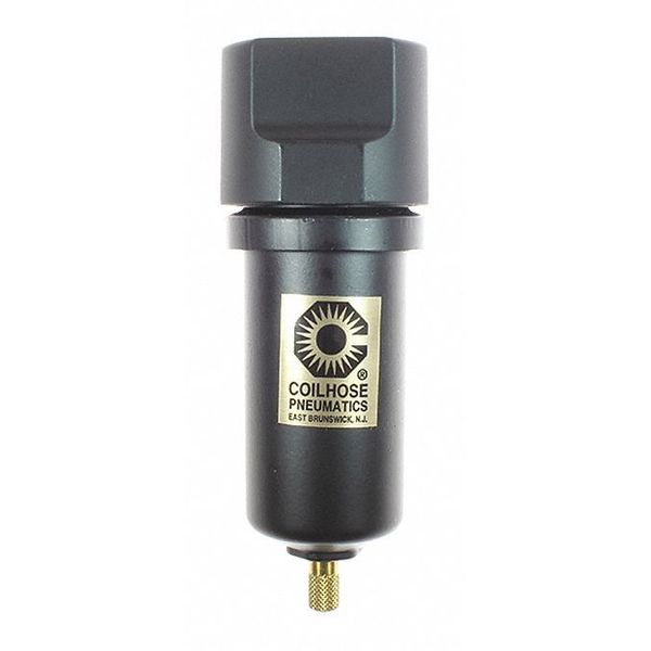 Coalescing Filter W/Automatic Drain Metal Bowl 1/4