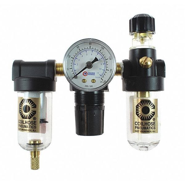 F/R/L Trio Mini W/Gauge 1/4