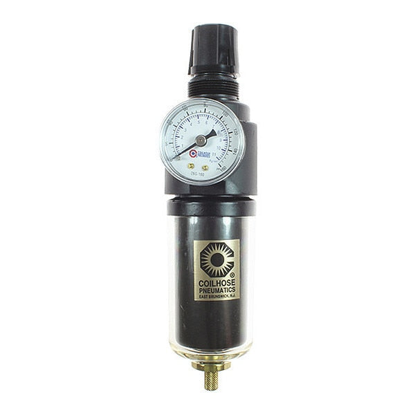 F/R Duo W/Drain Gage Metal Bowl Sight Glass 1/4