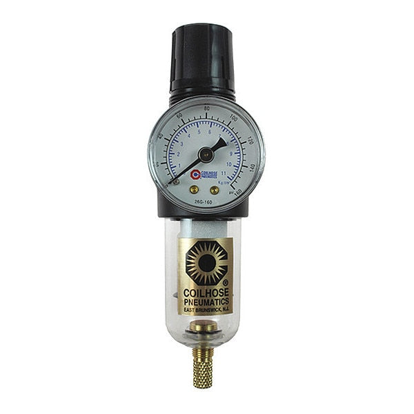 F/R Duo Mini W/Gage 0-50PSI 5 Micron Elm 1/4