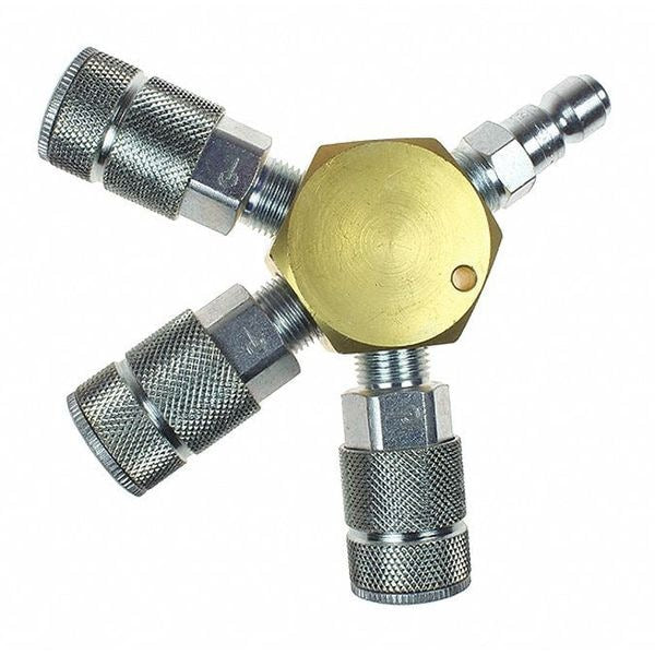 Flat Hex Manifold 3/8
