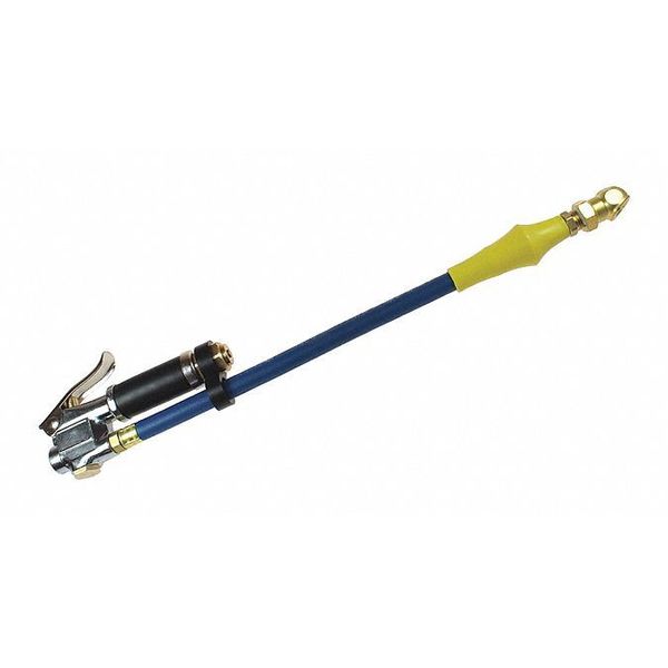 Inflator Gauge Bleeder Ball Foot Chuck 10-120PSI