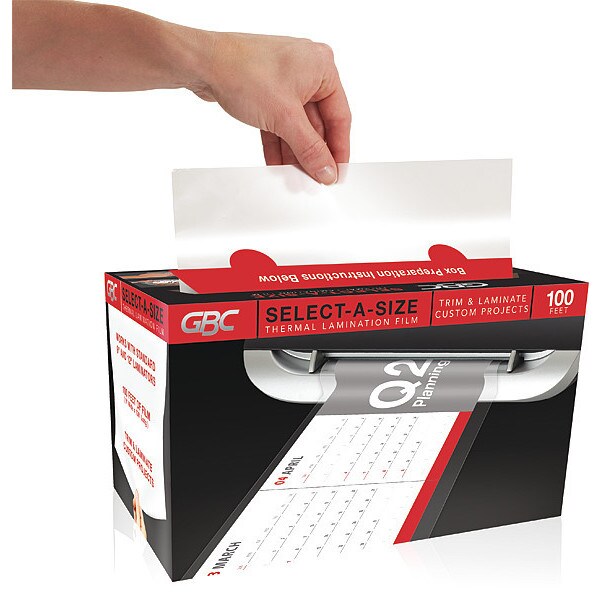 Select-A-Size Lamination, 100 ft. Roll