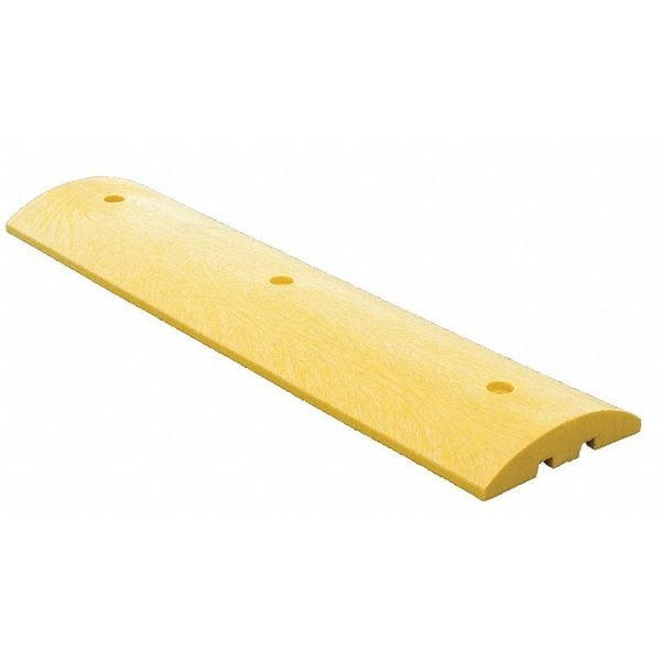 Speed Bump, Plst, Cncrt/Asphlt, 2X12X48, Dlx